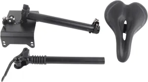 Electric Scooter Seat Saddle, Foldable Shock Absorbing Foam Cushion Seat, Scooter Seat Saddle Electric Scooter Modification Accessories for F Series F20 F25 F30