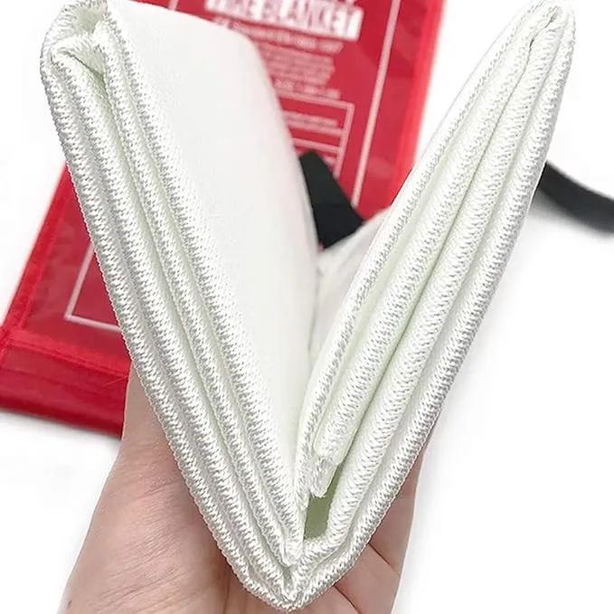 Emergency Fire Blanket, 40' x 40' (Pack of 4), Fiberglass, Multi Scenario Applicability