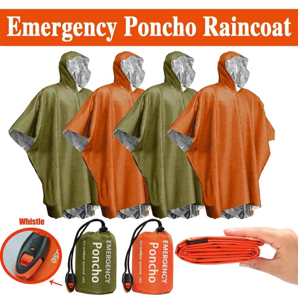 Emergency Rain Poncho /Thermal Blanket