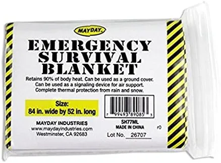 Emergency Survival Solar Blanket - 1 Person