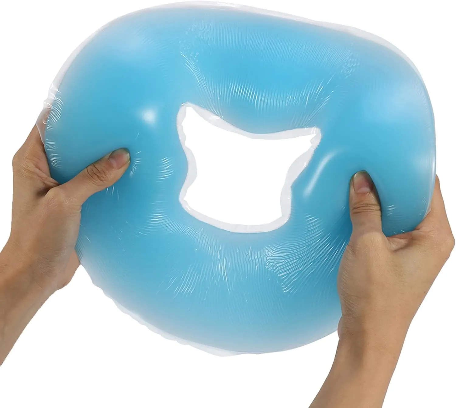 Estink Face Massage Pillow, Silicone Facial Spa Face Rest Massage Soft Overlay Face Relax Cushion Pad for SPA Beauty Salon Skin Care Massage Pillow Cushion, Sky Blue