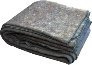 etc Emergency Blanket, 30% Wool, 70% Synthetic, Gray, Disaster Relief & Preparedness (6-Pack, 66" x 84")