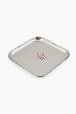 Expresso Stainless Steel Plate - 21cm