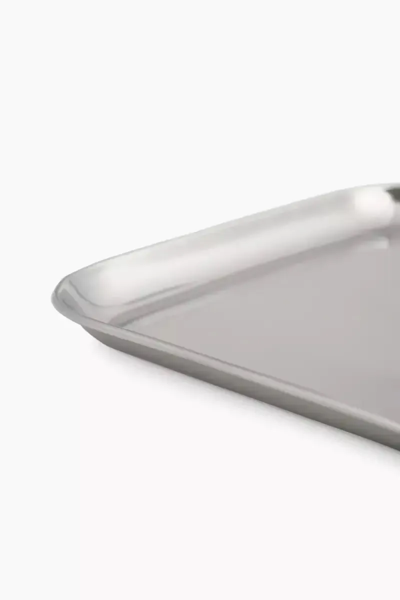 Expresso Stainless Steel Plate - 21cm