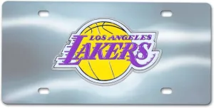 FANMATS NBA - Los Angeles Lakers Diecast License Plate