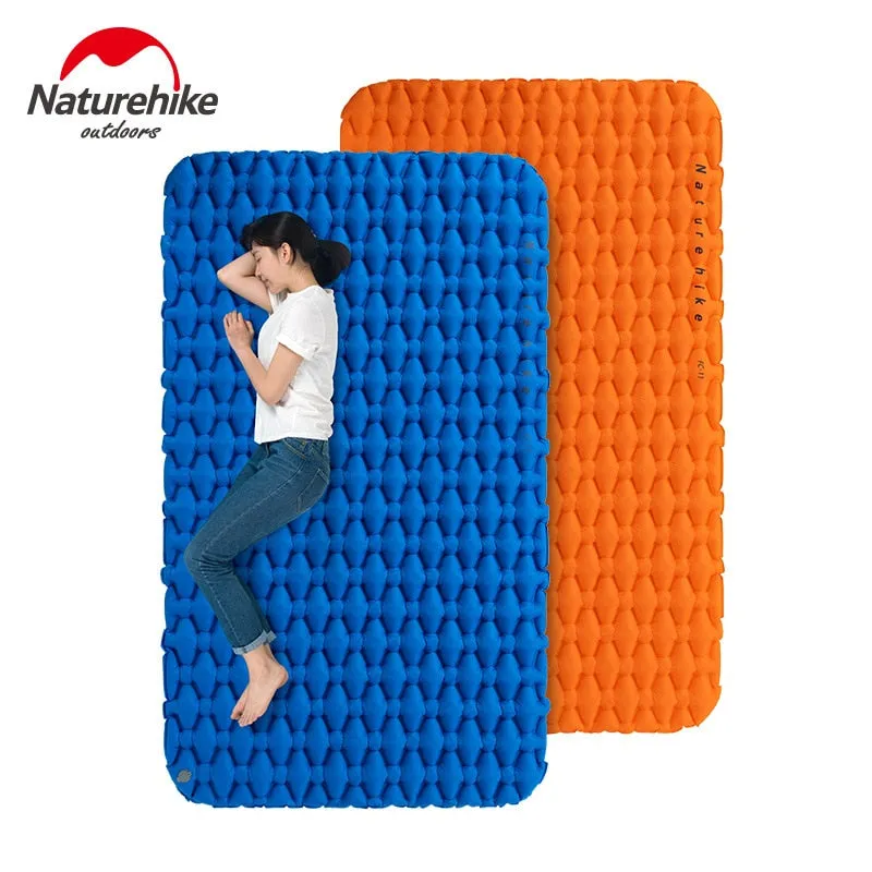 Fast-track support Mattress Mat Naturehike Bag Outdoor With Winter savings Bag Persons For Sleeping Pad Inflatable Moisture-proof 2 Camping Inflatable Cushion