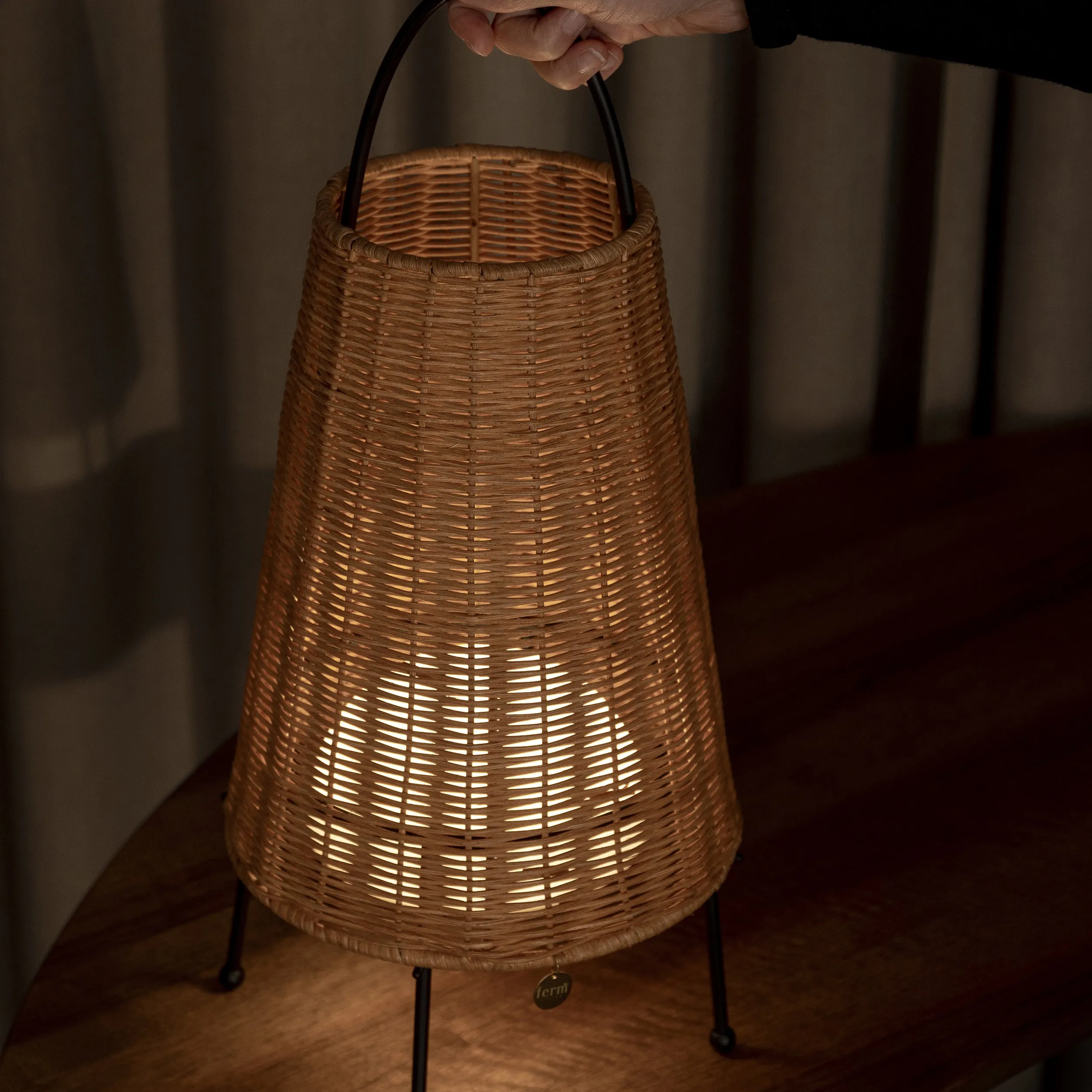 Ferm Living Porti Braided Portable Lamp