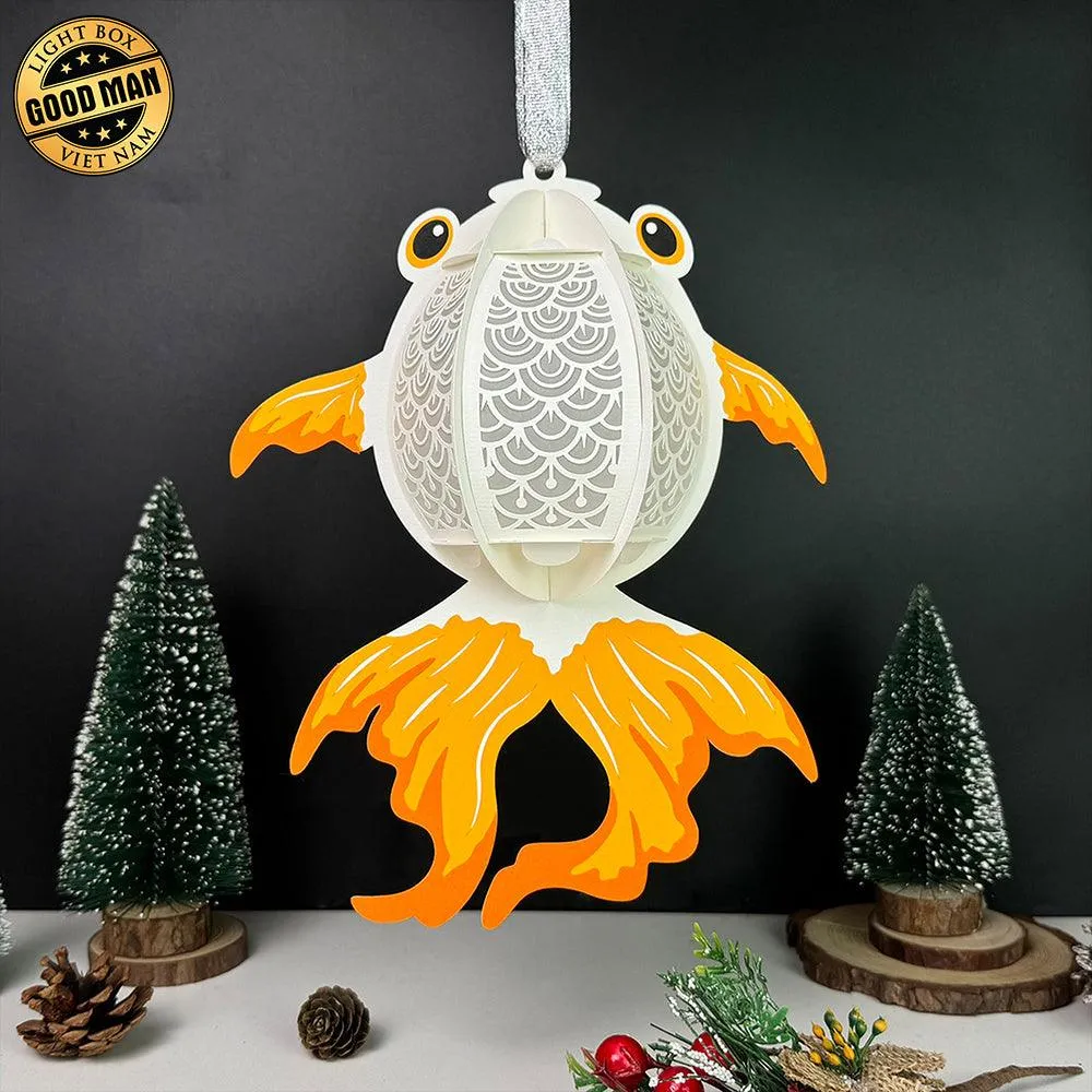 Fish - 3D Fish Lantern File - Cricut File 1 - LightBoxGoodMan