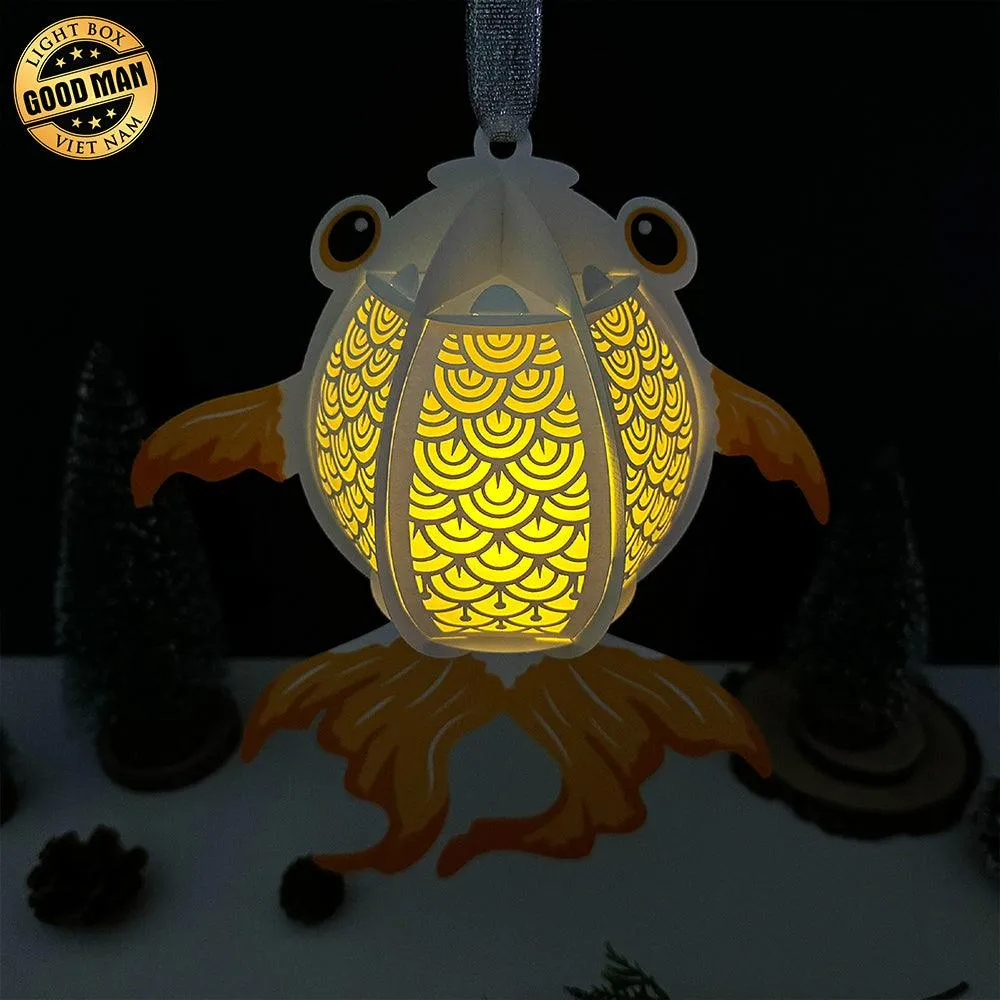 Fish - 3D Fish Lantern File - Cricut File 1 - LightBoxGoodMan