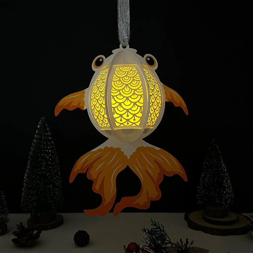 Fish - 3D Fish Lantern File - Cricut File 1 - LightBoxGoodMan