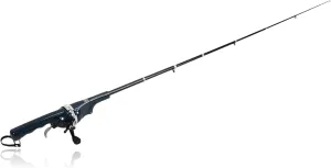 Fishing Rod, 131cm/51.6in Spinning Reel and Fishing Rod Combo Foldable Short Fishing Pole Reel Combo Fiberglass Integrated Fishing Reel for Fishing