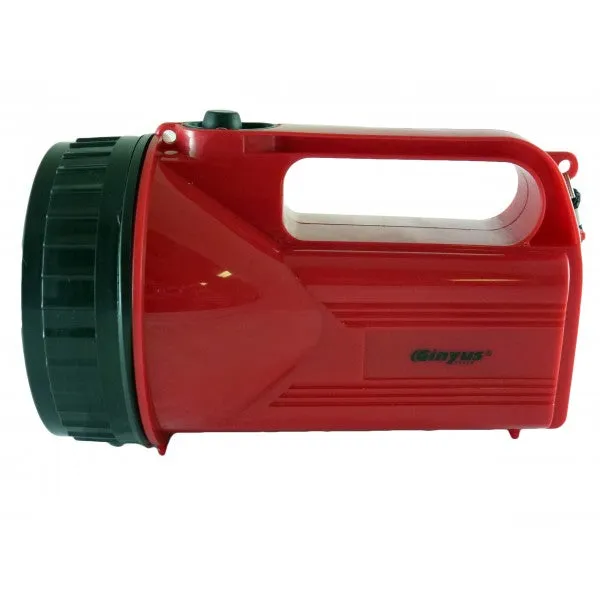 flashlight lantern 6 LED - Red