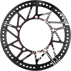 Fold Chainrings FD17 56Y 58Y 60Y Sprocket FD19 56T 58T 60T Tooth Plate Foldable Bike Chain Wheel 130BCD