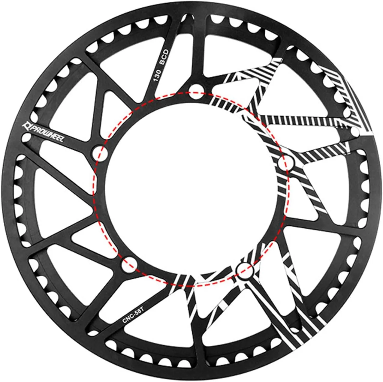 Fold Chainrings FD17 56Y 58Y 60Y Sprocket FD19 56T 58T 60T Tooth Plate Foldable Bike Chain Wheel 130BCD