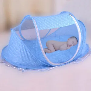 Foldable Baby Bed Net with Pillow Net 2pieces for Safe Sleep