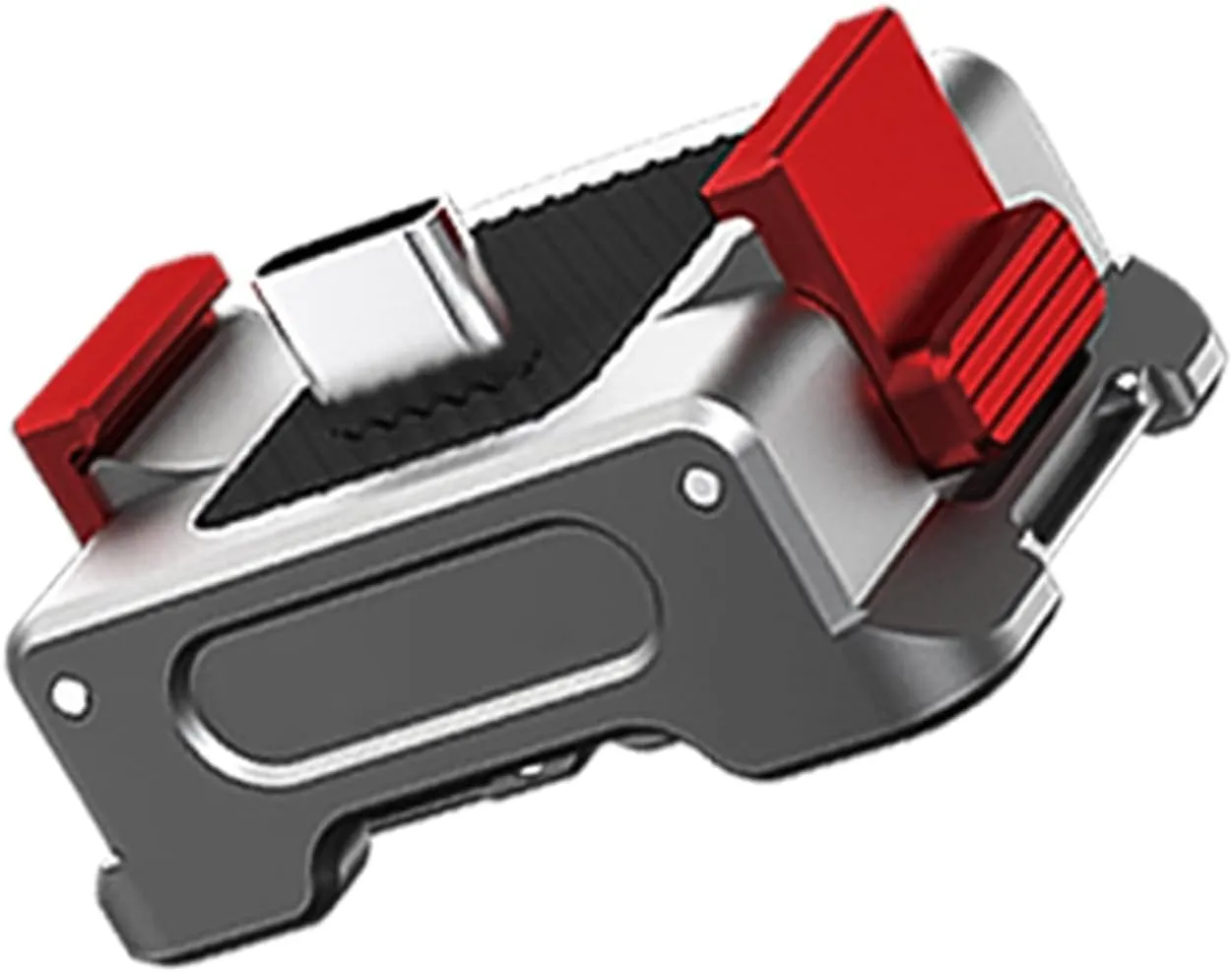 Foldable Base Plate for Pocket 3 Vloggings Cameras Cold Shoe Expansion & Antislip Silicone Pad