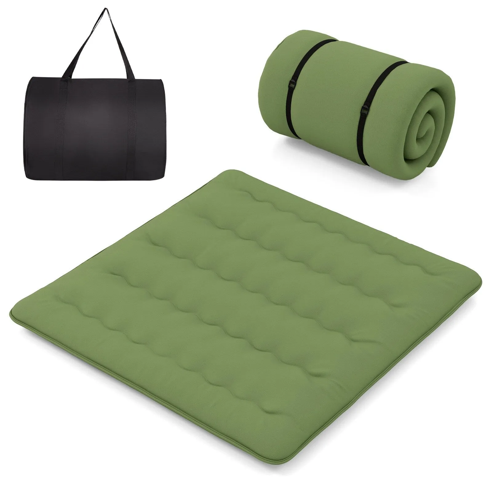 Foldable Floor Mattress for Sleeping with Storage Bag