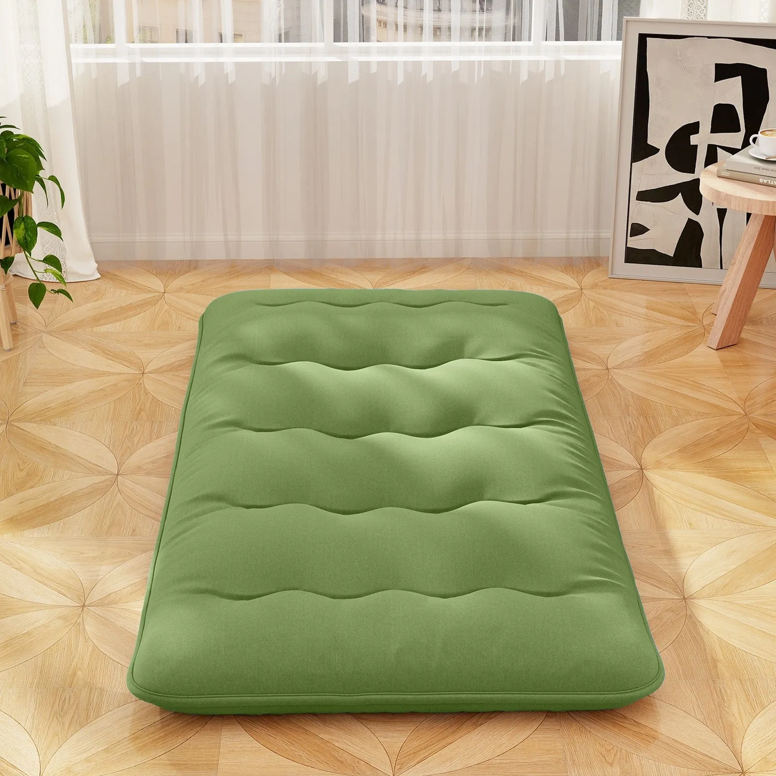Foldable Floor Mattress for Sleeping with Storage Bag