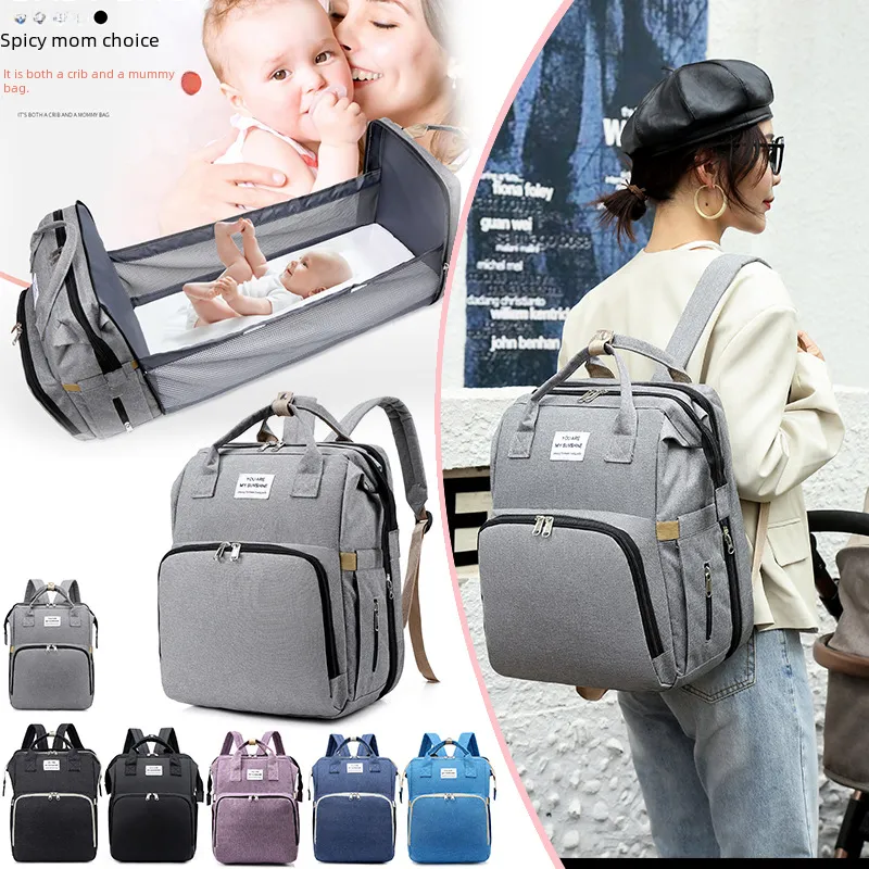 Foldable Sleeping Multifunctional Mother Bag