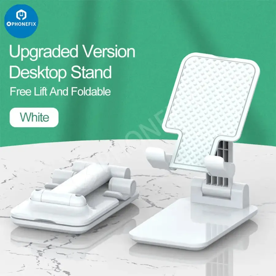 Foldable Tablet Phone Holder Stand Aluminum Alloy Desktop Bracket