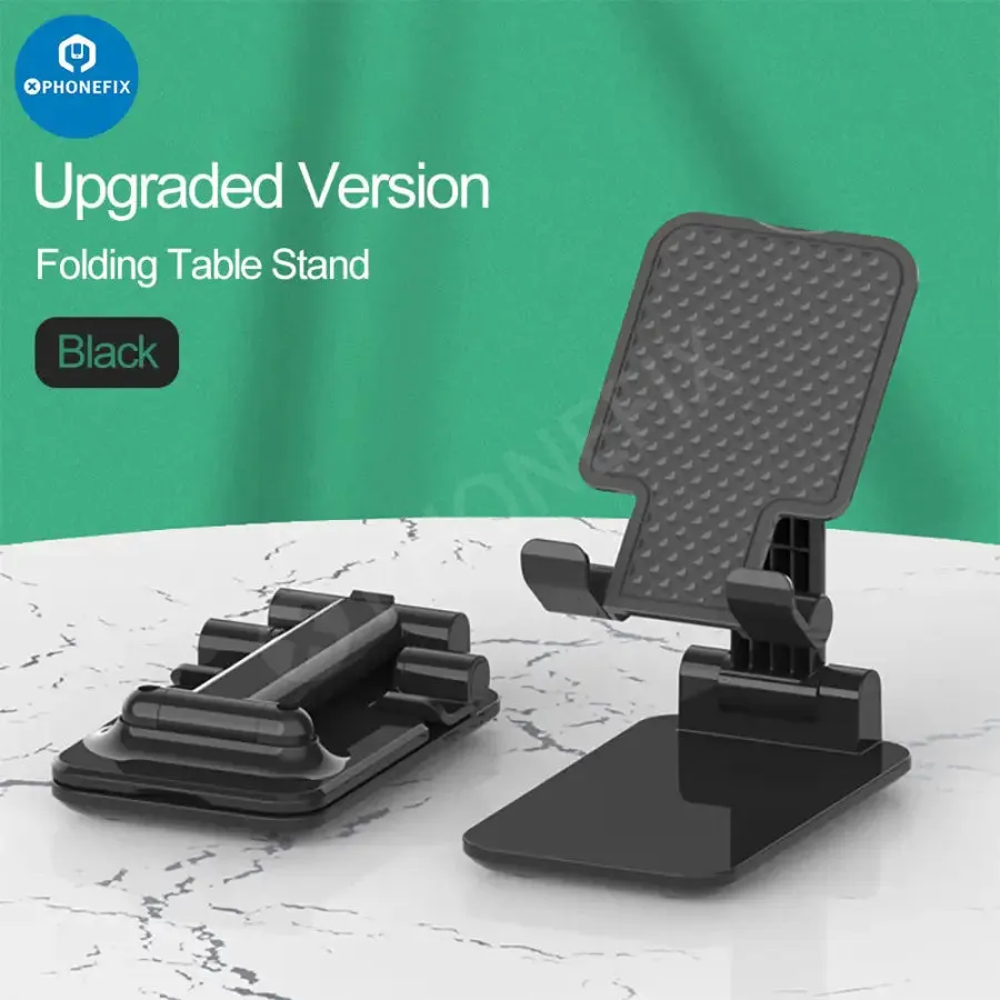 Foldable Tablet Phone Holder Stand Aluminum Alloy Desktop Bracket