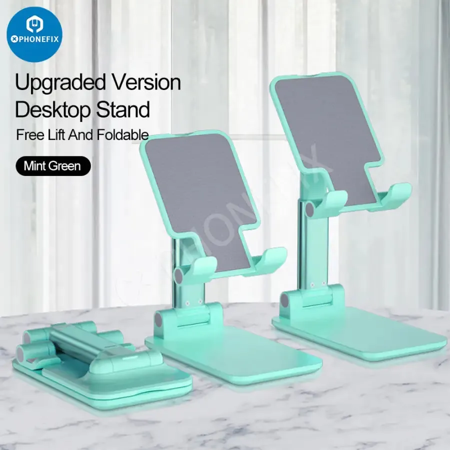 Foldable Tablet Phone Holder Stand Aluminum Alloy Desktop Bracket