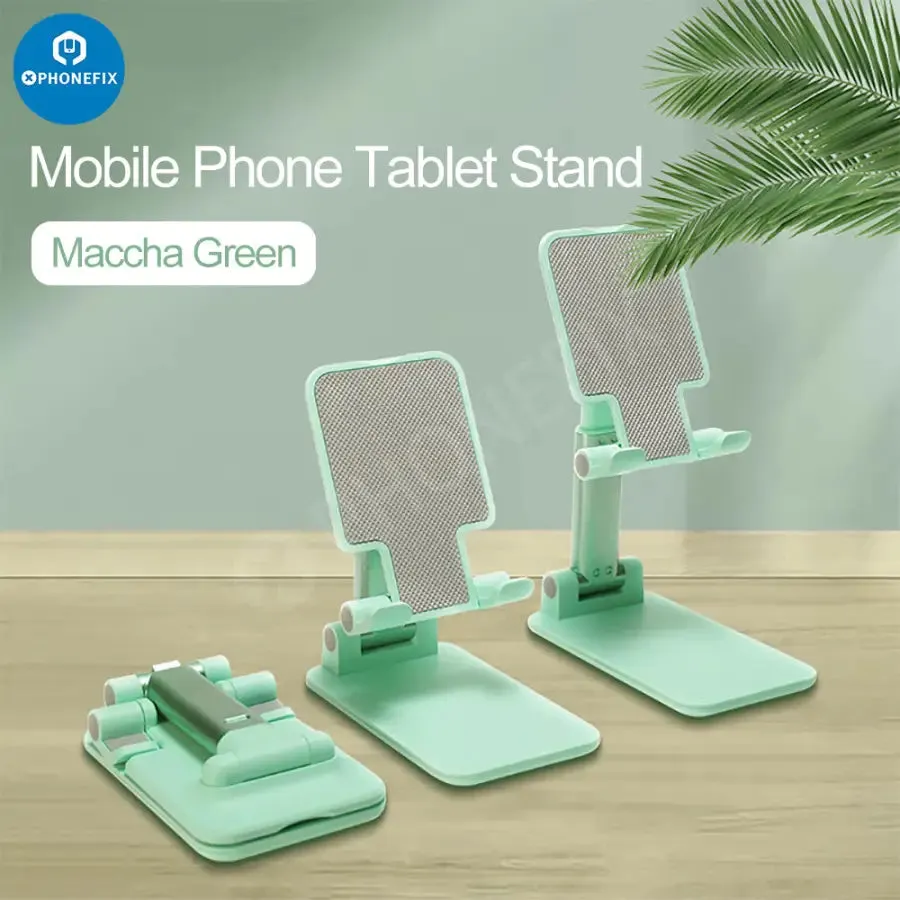 Foldable Tablet Phone Holder Stand Aluminum Alloy Desktop Bracket