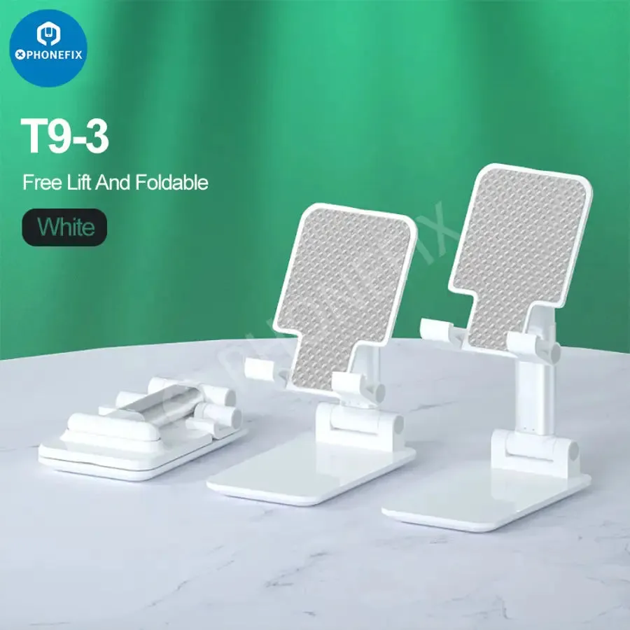 Foldable Tablet Phone Holder Stand Aluminum Alloy Desktop Bracket