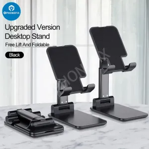 Foldable Tablet Phone Holder Stand Aluminum Alloy Desktop Bracket