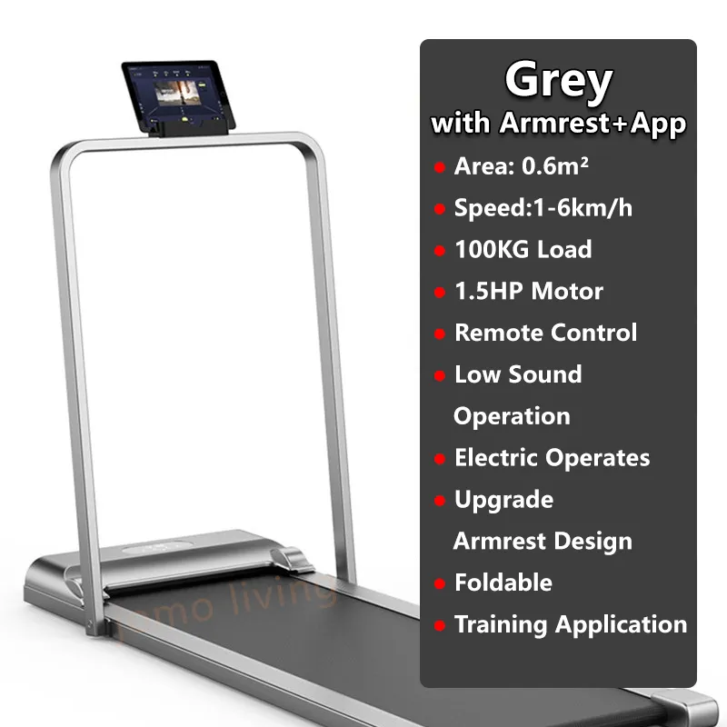Foldable Treadmill Mini Running Walking Pad Home Gym Fitness Machine