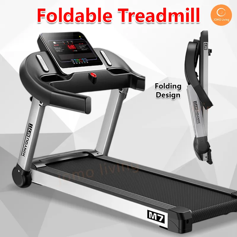 Foldable Treadmill Mini Running Walking Pad Home Gym Fitness Machine