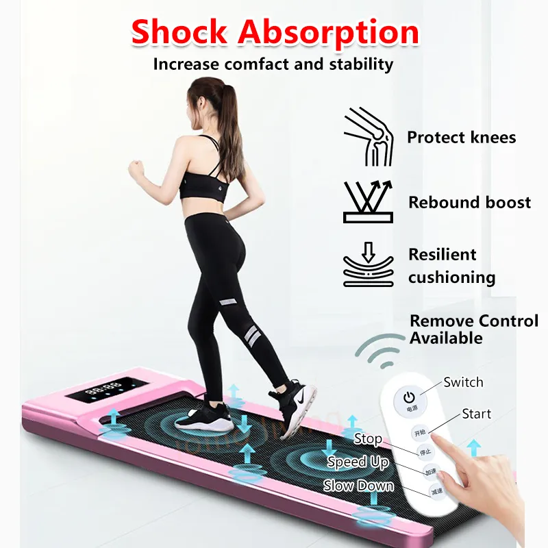 Foldable Treadmill Mini Running Walking Pad Home Gym Fitness Machine
