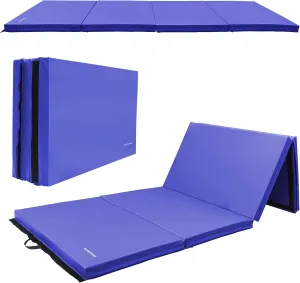 Folding Exercise Aerobics Mat Extra Thick High Density Anti Tear Gymnastics Gym Folding Exercise Aerobics Mats