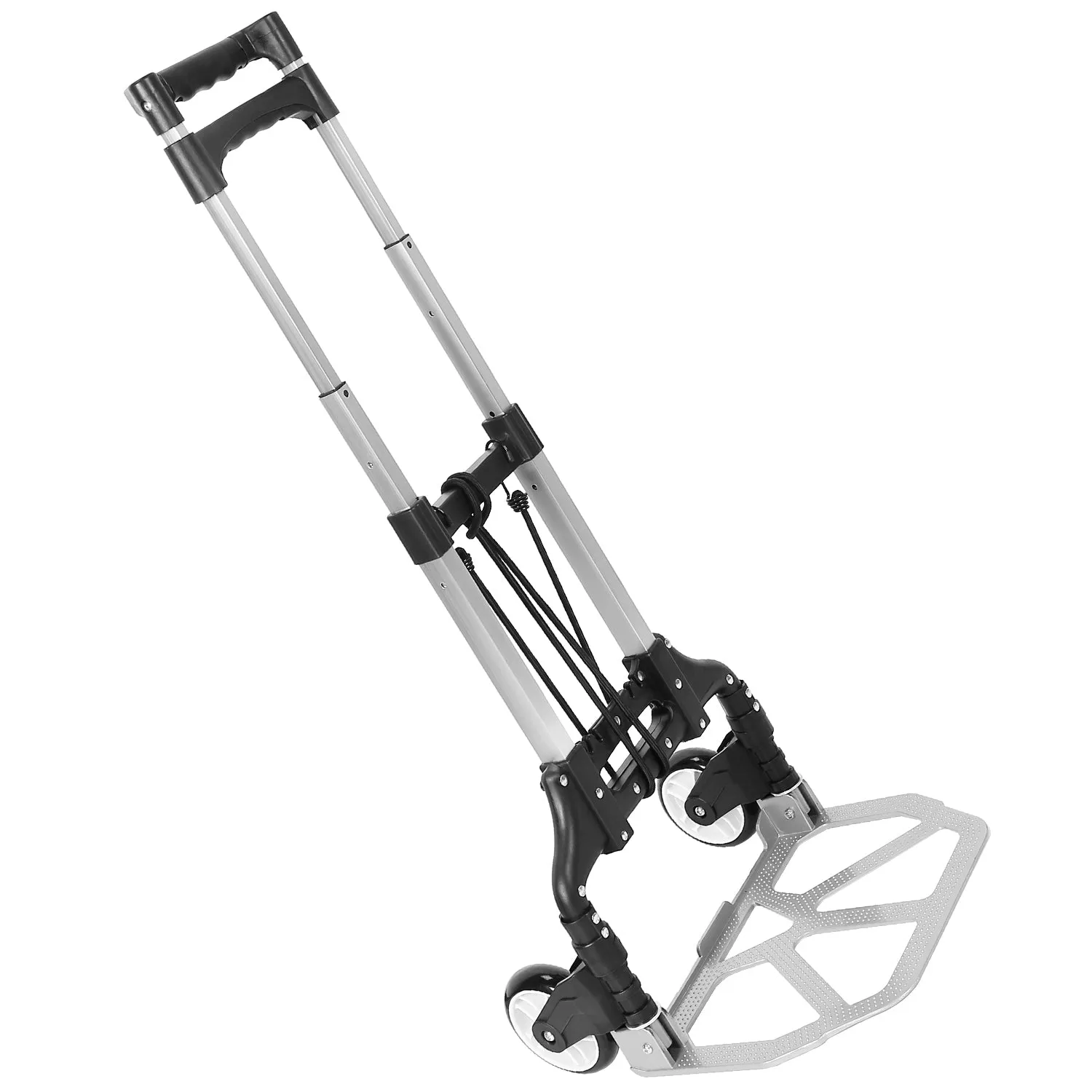 Folding Luggage Cart With Elastic Rope