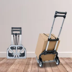Folding Luggage Cart With Elastic Rope