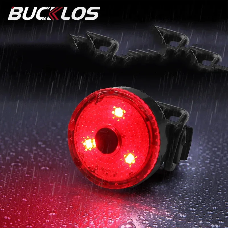 Front and Rear LED Bicycle Lights - Versatile Cycling Flashlight and Taillight Lantern for Enhanced Safety