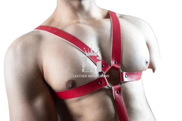 Full Body Leather Harness with Cock Ring | Full Body Harness for Men