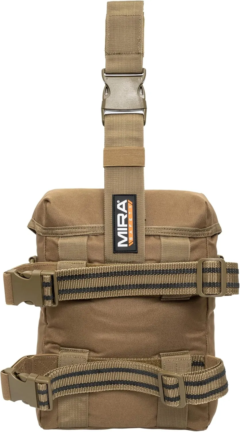 Gas Mask Pouch Bag Respirator-Gear Survival Emergency Professional Equipment (Pouch) - Desert Tan
