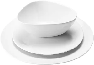 Georg Jensen Sky Dinnerware Dinner Set, Dinner Plate, Lunch Plate and All Purpose Bowl