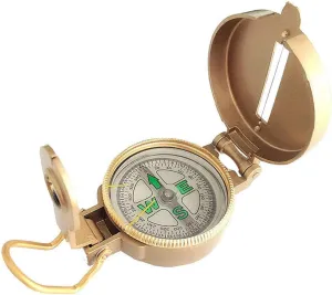 Golden Spiral Compass Portable Compass, Outdoor Navigation Compass Tools for Orienteering and Survival Mountaineering or Hiking