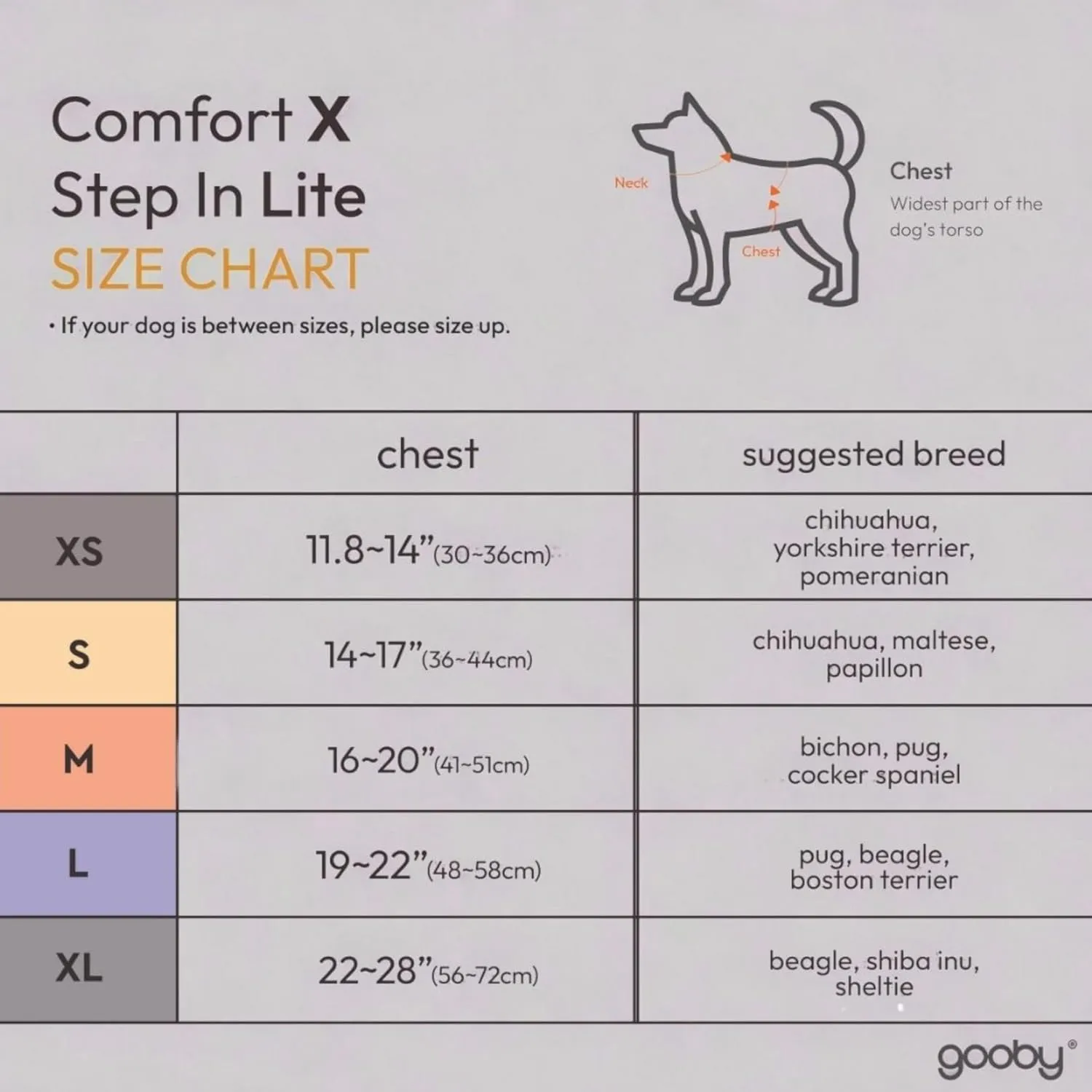 Gooby Comfort X Step in Lite Dog Harness - Choke Free, Escape Free with Light Breathable Mesh - Step in Dog Harness for Small and Medium Dogs - Quick Release Buckle, Metal D-Rings - Red, Large