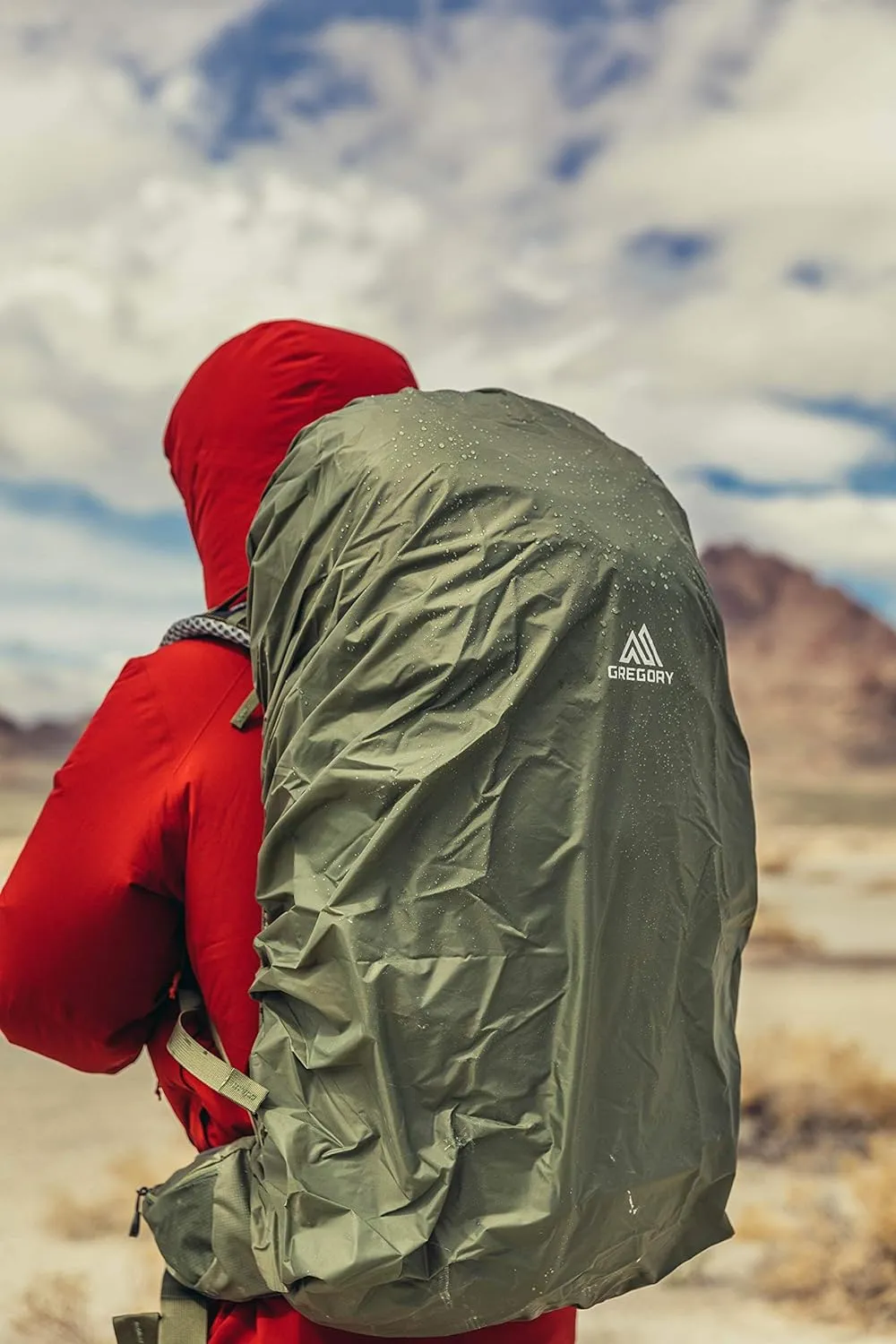 Gregory Paragon 48L Unisex Lightweight Backpacking Pack, Breathable Backpanel, Raincover Included, Water Bladder Sleeve (Reservoir not Included), Medium/Large, Burnt Olive