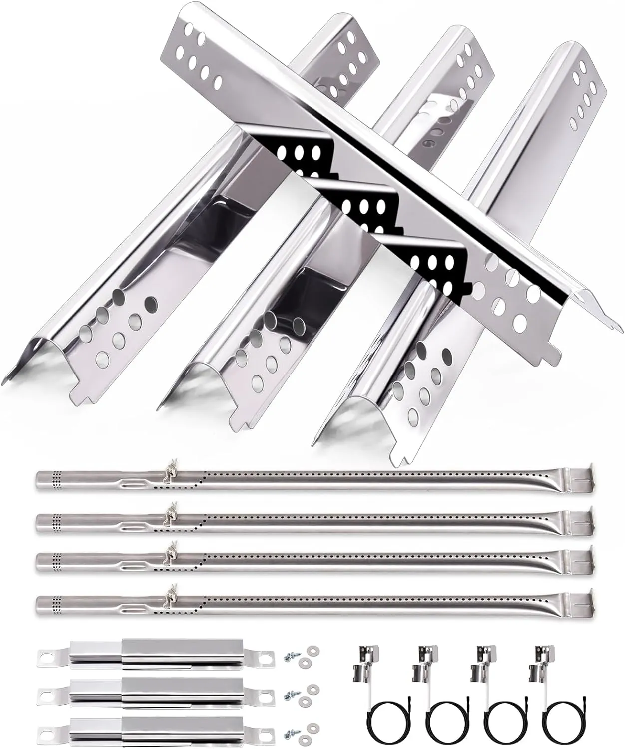 Grill Replacement Parts for Char-Broil Performance 475 4 Burner 463347017, 463335517, 463342119, 463276517, 463244819 Grill Models, Heat Plates, Burners, Carryover Tubes & Igniters Replacement