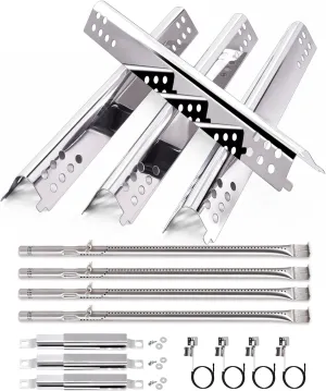 Grill Replacement Parts for Char-Broil Performance 475 4 Burner 463347017, 463335517, 463342119, 463276517, 463244819 Grill Models, Heat Plates, Burners, Carryover Tubes & Igniters Replacement