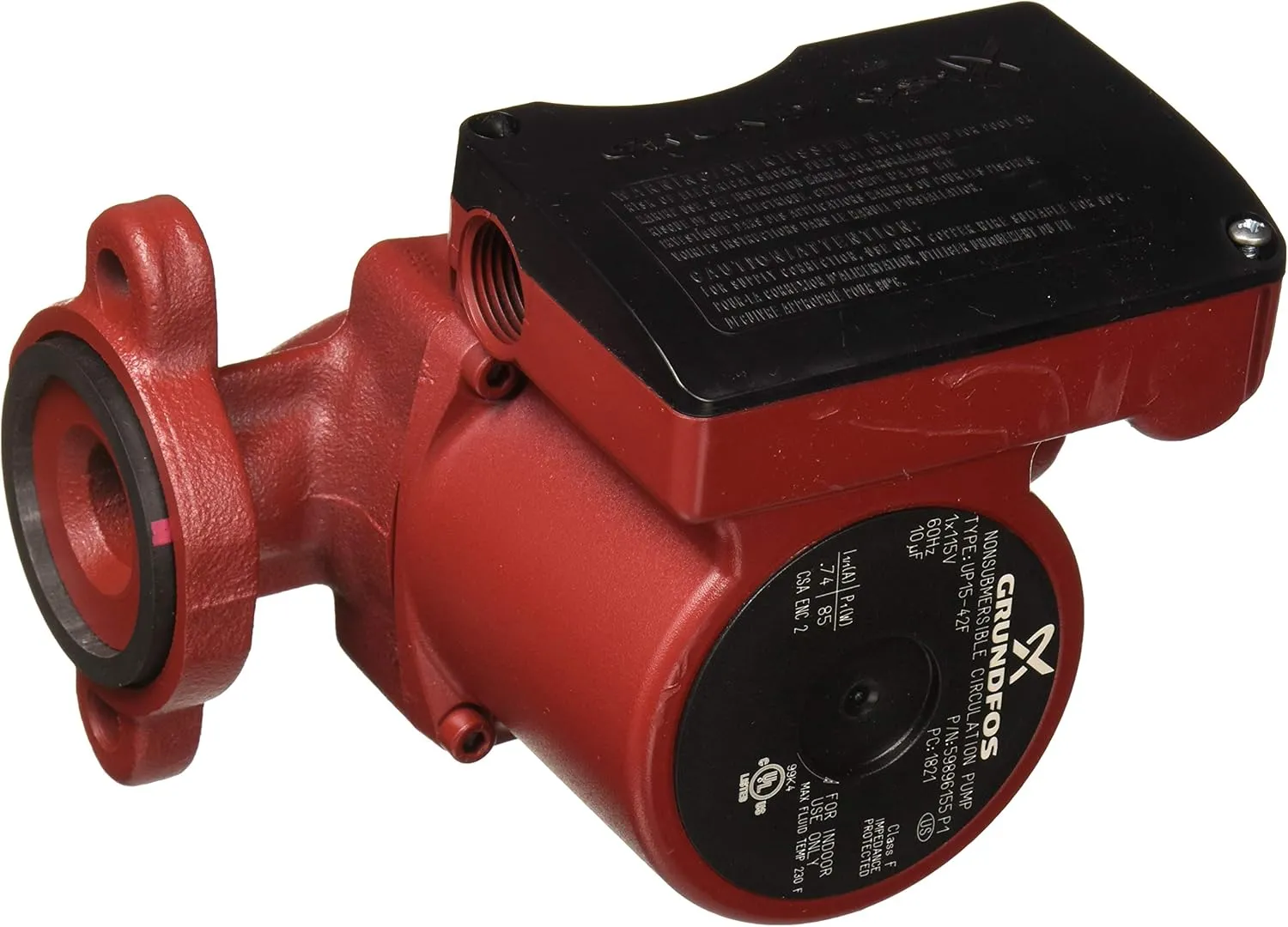 Grundfos 59896155 Single Phase Circulating Pump