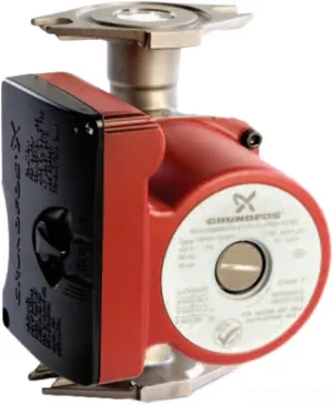 Grundfos 59896772 Ups15-35 SFC,115V,3Spd,Pump, Black