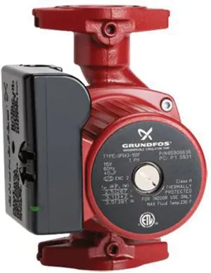Grundfos 95906636 Ups43-100F Pump 1/3 Hp, 115V Stainless Steel