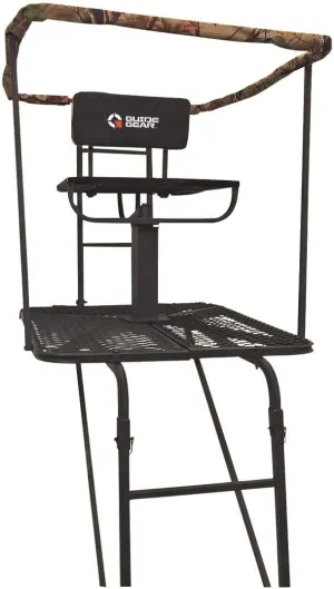 Guide Gear 16' Swivel Ladder Tree Stand for Hunting Climbing Seat Hunt Gear Equipment Accessories