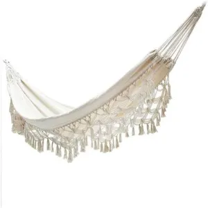 Hammock Outdoor Cotton Hammock Multiples,Load Capacity Up to 200 Kg Portable with Carrying Bag Outdoor Hammock