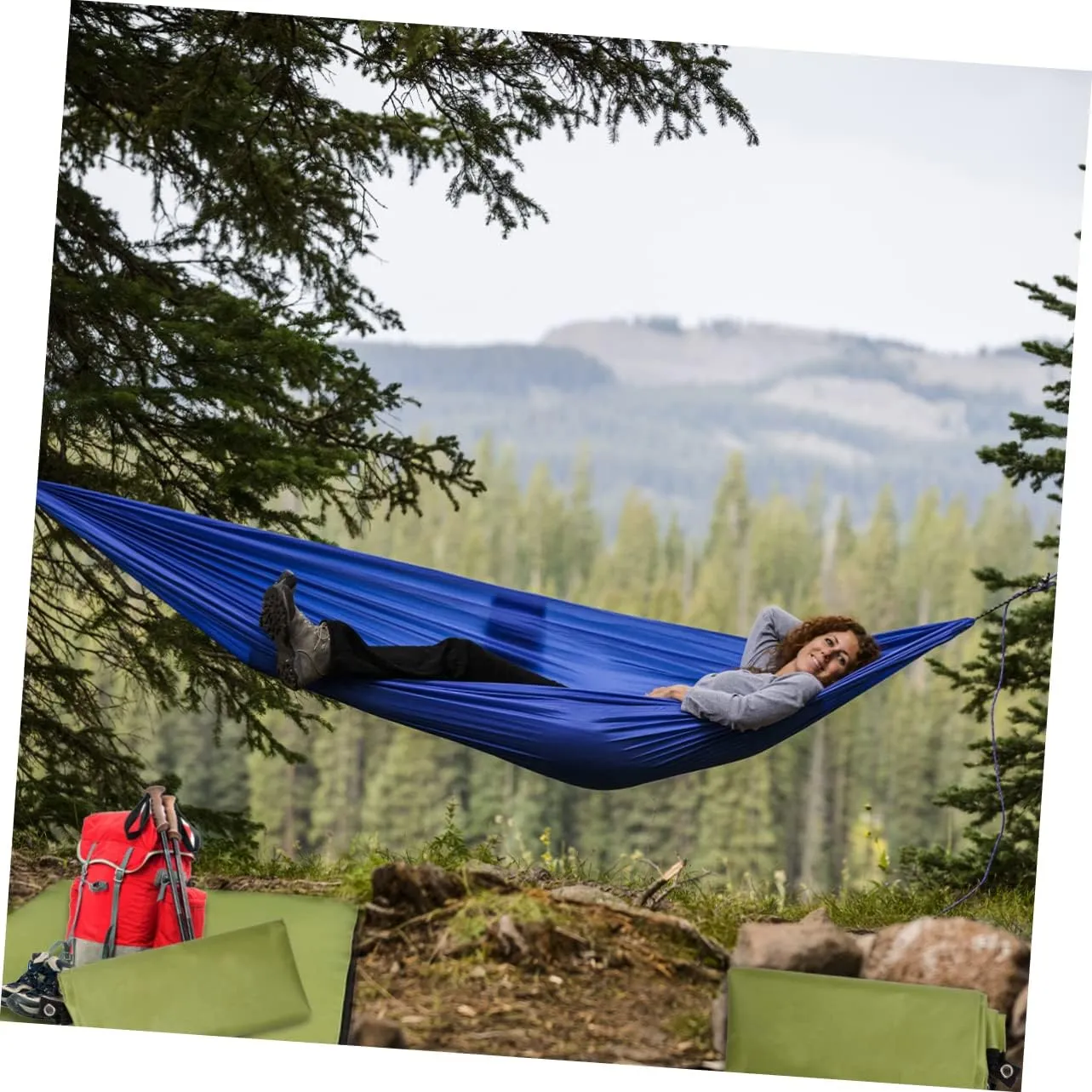 HANABASS Oxford Cloth Mat for Camping Waterproof Tent Pad Portable Outdoor Blanket Beach Mat
